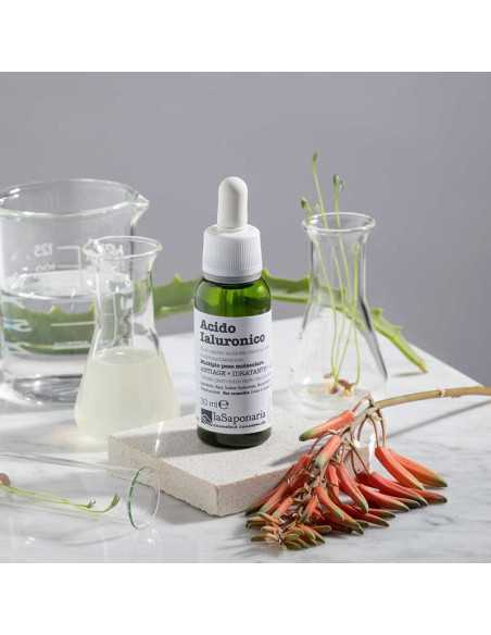 Acido hialuronico cosmetico 30ml La Saponaria Acido hialuronico cosmetico 30ml La Saponaria